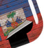 Haiti Flag Dark Wood Galaxy Buds Pro Skin